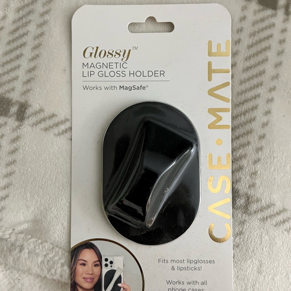 Case-Mate Black Magnetic Lip Gloss Holder